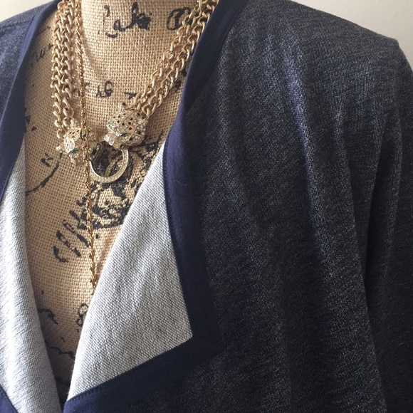 Faux Denim Jacket - Picture 2 of 4